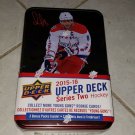 2015-16 UPPER DECK  HOCKEY CARD SEALED TIN SERIES 2- YOUNG GUNS ROOKIES $$$