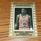 1984 USA OLYMPIC MICHAEL JORDAN GOLD BASKETBALL CARDS-100 LOT- WINNINIG TEAM $$$