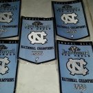 2010-11 UPPER DECK MICHAEL JORDAN UNC BASKETBALL BANNER SET+1985 STAR JORDAN SET