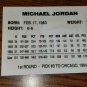 1984 USA OLYMPIC MICHAEL JORDAN GOLD BASKETBALL CARD CO CAPTAIN WINNING TEAM $$$