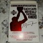 1996 UPPER DECK MICHAEL JORDAN COMM,EDITION 23K GOLD SIGNATURE BASKETBALL CARD