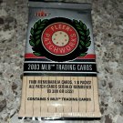 2003 FLEER PATCHWORKS BASEBALL CARD PACK POSS AUTOS JERSEYS ROOKIES ICHIRO