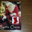 2007 TOPPS VERY RARE SUIT RELIC SANTA CLAUS BASEBALL CARD # SCR-SC
