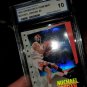 1993 UPPER DECK TEAM MVP HOLOGRAM MICHAEL JORDAN BASKETBALL CARD GRADE MINT 10