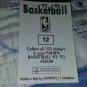 Michael Jordan 1992-93 Panini Italian Made Sticker #12 Chicago Bulls