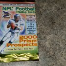 2000 PACIFIC PRIZM PROSPECT FOOTBALL CARD PACK TOM BRADY ROOKIE AUTO?+FREE BRADY