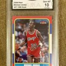 2006-07 FLEER 1986 MICHEL JORDAN ROOKIE BASKETBALL CARD GRADED GEM MINT 10 PSA ?