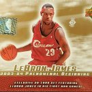 2003-04 UPPER DECK PHENOMINAL BEGINNINGS LEBRON JAMES ROOKIE BASKETBALL SEAL SET