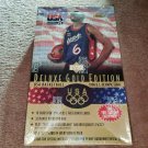 1996 UPPER DECK USA OLYMPIC TEAM DELUXE GOLD BASKETBALL CARD BOX+BONUS JORDANS