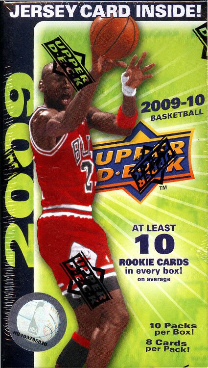 2009-10 UPPER DECK BASKETBALL BOX JORDAN-LEBRON AUTO-CURRY? +FREE CURRY ROOKIE$$