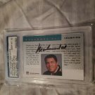 1992 PROLINE PORTRAITS MUHAMMED ALI AUTOGRAPHED BOXING CARD STAMP GRADED PSA 10