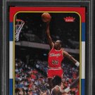 2009 UPPER DECK MICHAEL JORDAN LEGACY GOLD 1986 FLEER ROOKIE CARD PSA 9 MINT
