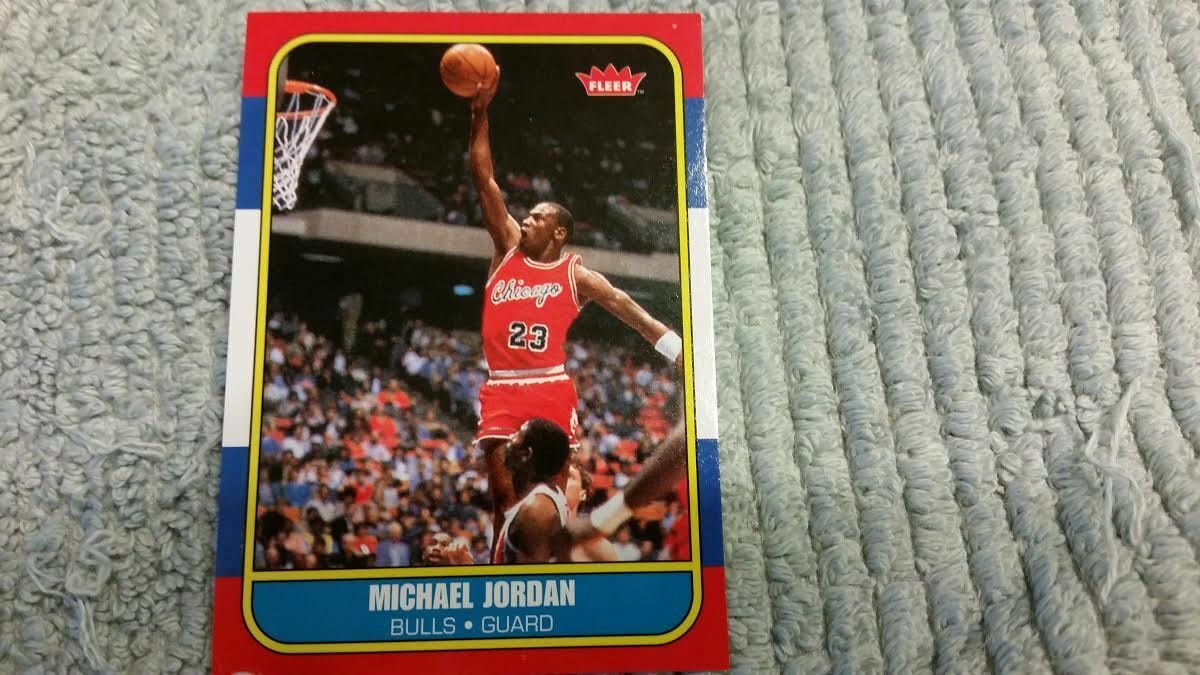 2009-10 UPPER DECK LEGACY GOLD MICHAEL JORDAN 1986 FLEER  ROOKIE BASKETBALL CARD