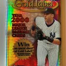 2000 TOPPS GOLD LABEL BASEBALL CARD PACK POSS DEREK JETER-GRIFFEY AUTOS ROOKIES