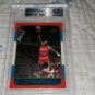 MICHAEL JORDAN FLEER 1986 DECADE OF EXCELLENCE RARE METAL ROOKIE 1996 GRADE 8.5
