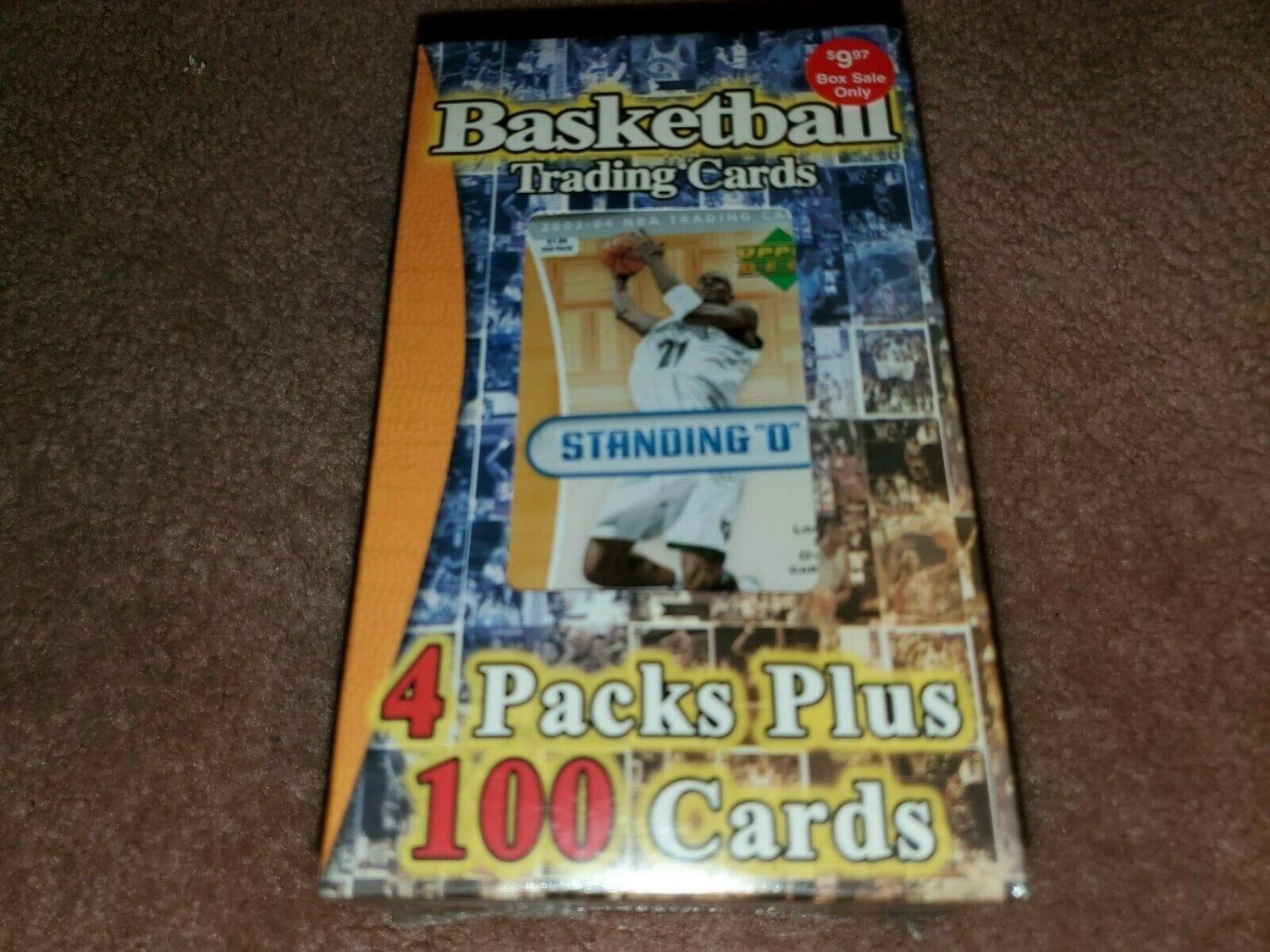 2003-04 UPPER DECK -FLEER BASKETBALL BOX ASSORTED YEARS-LEBRON JAMES?+100 CARDS