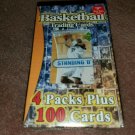 2003-04 UPPER DECK -FLEER BASKETBALL BOX ASSORTED YEARS-LEBRON JAMES?+100 CARDS