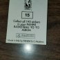 1992-93 PANINI REFRACTOR PRIZM  MICHAEL JORDAN STICKER CHICAGO BULLS LOGO INSERT