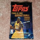 2000-01 TOPPS BASKETBALL CARD PACK POSS KOBE BRYANT AUTOS-JERSEY-ROOKIES$$$$