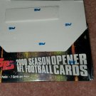 2000 TOPPS SEASON OPENER FOOTBALL CARD BOX-POSS ROOKIES+FREE BRADY ROOKIE AUTO