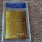 MICHAEL JORDAN ROOKIE CARD GRADED GEM MINT 10 23KT GOLD RED REFRACTOR AUTO+BONUS