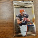 2000 FLEER DOMINION FOOTBALL CARD PACK-POSS ROOKIES-AUTOS+FREE BRADY ROOKIE AUTO