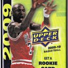 2009-10 UPPER DECK BASKETBALL PACK-1 ROOKIE PER PACK,CURRY-JORDAN-LEBRON AUTO ?