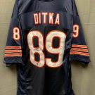 Mike Ditka #89 Signed Bears Football Jersey Autographed AUTO BAS COA Sz XL