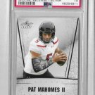 2017 LEAF DRAFT PATRICK MAHOMES ROOKIE FOOTBALL CARD GRADE PSA 10+3 MAHOMES CARD