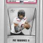 2017 LEAF DRAFT PATRICK MAHOMES ROOKIE FOOTBALL CARD GRADE PSA 10+3 MAHOMES CARD
