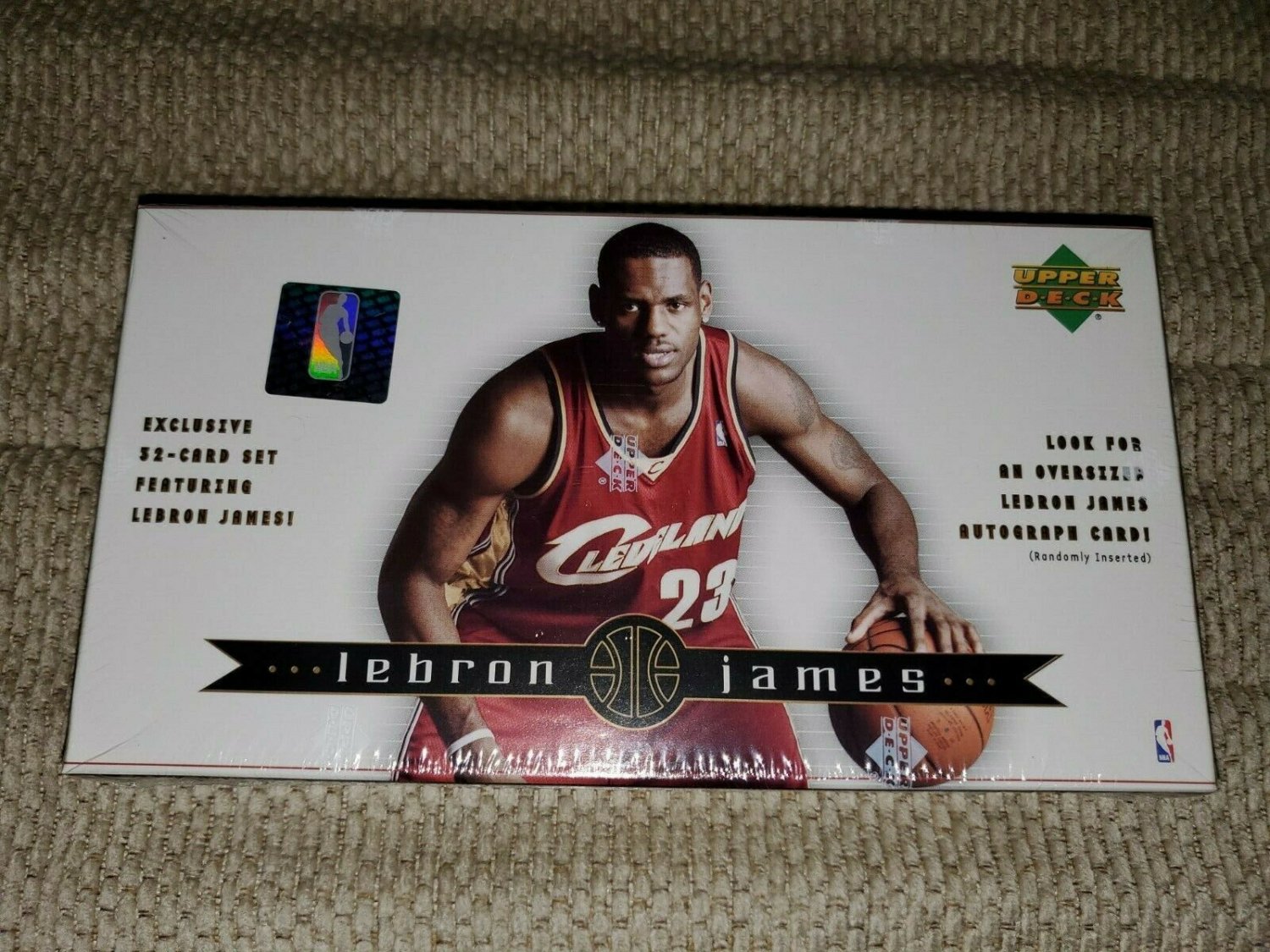 2003-04 UPPER DECK LEBRON JAMES ROOKIE BASKETBALL CARD ROOKIE SEALED SET AUTOS?