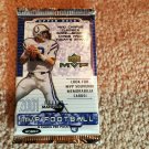 2001 UPPER DECK MVP FOOTBALL CARD PACK-POS.DREW BREES ROOKIE AUTOS+FREE BRADY