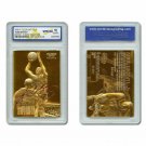 1996-97 KOBE BRYANT FLEER 23K GOLD PURPLE SIGNATURE ROOKIE GRADED MINT 10+BONUS