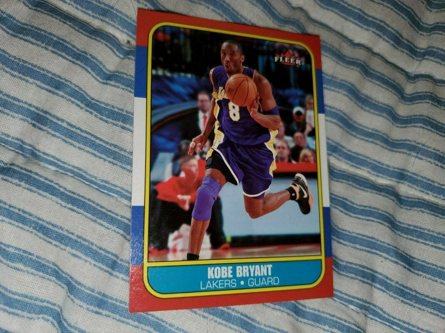 2006-07 FLEER KOBE BRYANT RETRO 20TH ANNIVERSARY SP BASKETBALL CARD
