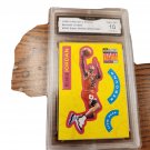1996 COLLECTORS CHOICE MICHAEL JORDAN STICK-UMS GRADE GEM MINT 10+2 FREE JORDANS