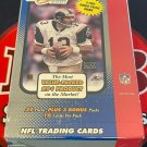 2001 SCORE FOOTBALL CARD BOX-POS.DREW BREES SP ROOKIES -INSERTS+FREE BRADY CARD