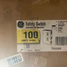 GENERAL ELECTRIC # TH3363 DISCONNECT FUSIBLE 3Pole 600V100A INDOOR SAFETY SWITCH