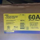SQUARE D #H362 DISCONNECT FUSIBLE 3Pole 600V 60A INDOOR HEAVY DUTY SAFETY SWITCH
