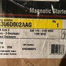 GENERAL ELECTRIC #CR306D002AAG MOTOR STARTER SIZE 2 COIL VOLTS 115-120 USA MADE