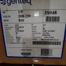 GENTEQ-CARRIER  # 3S048 CONDENSER FAN MOTOR 1/5HP 230V 810 RPM #5KCP39FFBC51AS