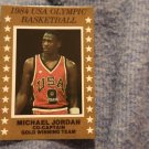 MICHAEL JORDAN ROOKIE CARD 1984 Team USA RARE OLYMPIC Basketball CO-CAPTAIN