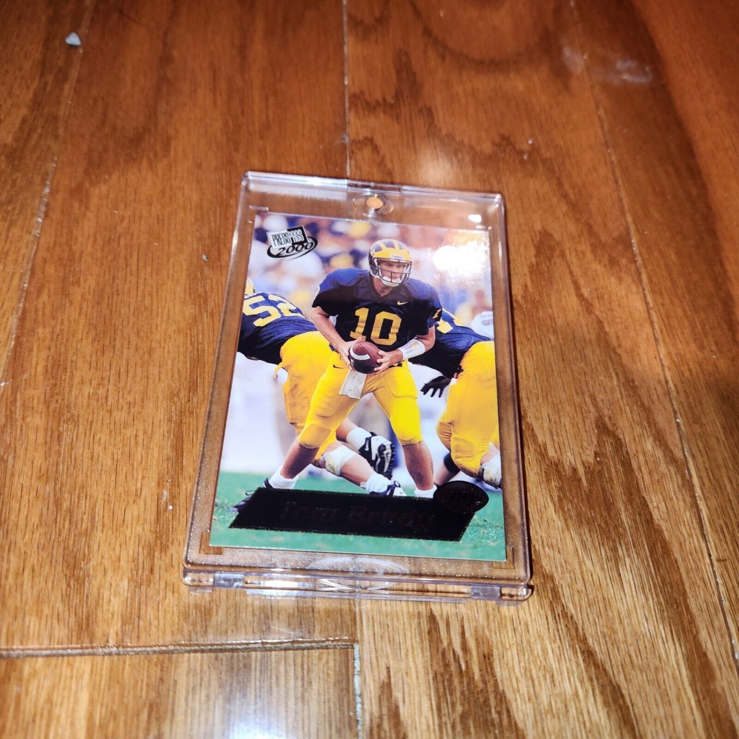 2000 PRESS PASSS TOM BRADY ROOKIE FOOTBALL CARD+FREE TOM BRADY MINT 10 ROOKIE$$$