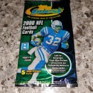 2000 TOPPS FINEST FOOTBALL CARD PACK POS.ROOKIE-REFRACTOR+FREE BRADY CARD