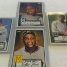 2012 TOPPS HERITAGE BASEBALL 4 CARD PACK-MANTLE-MAYS-RUTH-ROBINSON+1913 RUTH