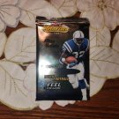 2000 FLEER SHOWCASE FOOTBALL CARD HOBBY PACK TOM BRADY ROOKIE-AUTOS?+BRADY PROMO