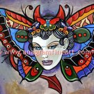Ltd. Ed. s/n Tattoo print butterfly wings signed COOL