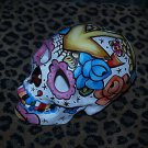 Custom Day of the DEAD SKULL Sailor Anchor Rose NAUTICAL STAR skull head DOD