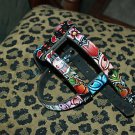 Tattoo Leather DOG HARNESS anchor skull SPARROW YORKIE