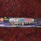 Texaco 1996 OLYMPIC games TOY tanker TRUCK #3 HORN BLOW