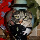 Custom Pet urn for ashes Cat CATS cremation urn Med memorial multiple pets kitty